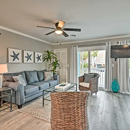 Surfside Beach Couples Retreat With Balcony! Myrtle Beach Exterior foto